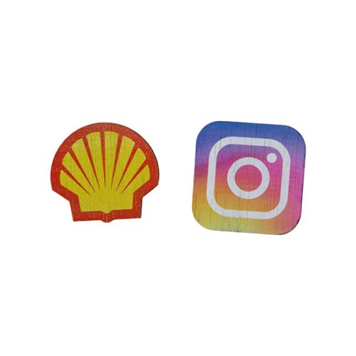30mm Bamboo Badge – Full Colour