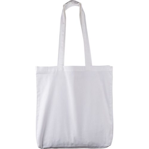 White 10oz Canvas Cotton Shopper – 1 Colour