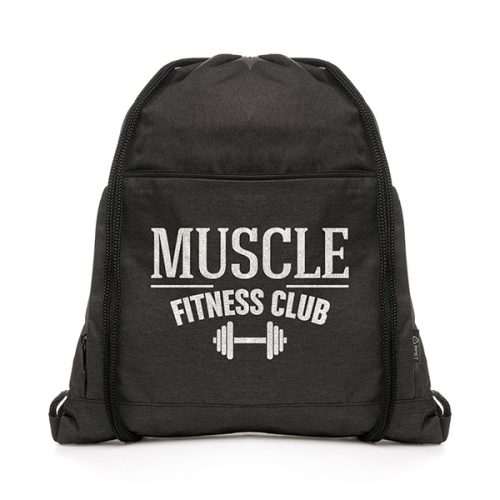 Reef Dark Grey rPET Drawstring Bag