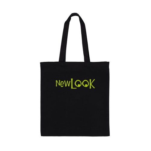 Black 8oz Canvas Shopper – Full Colour