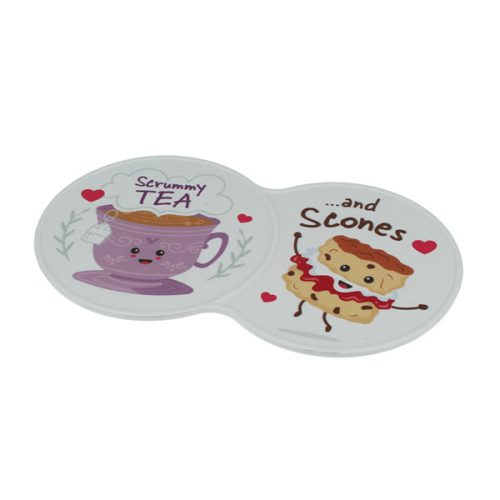 Recycled Plastic Double Coaster