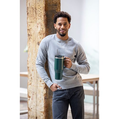 Melbourne Insulated Tumbler with Straw – 1200ml