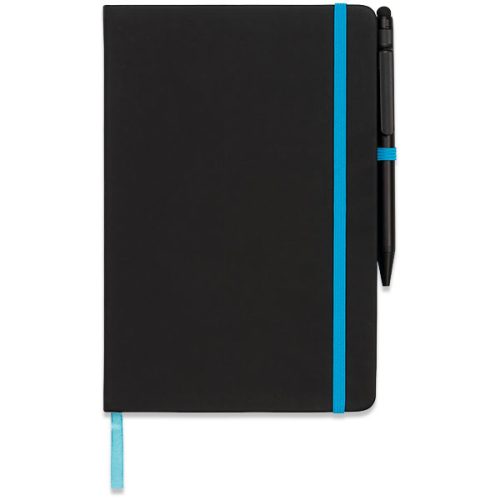Medium Noir Edge Notebook – Debossed