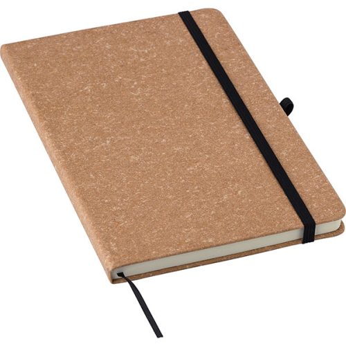 Plato Recycled Leather A5 Notebook – Full Colour