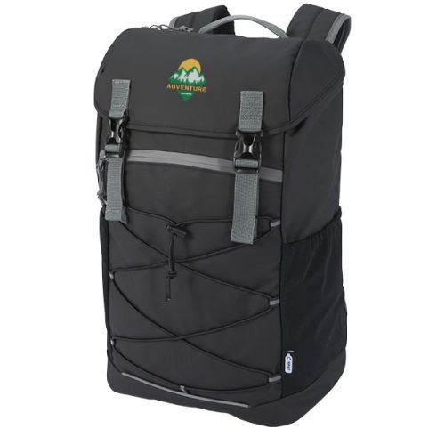 Aqua 15" GRS Recycled Water Resistant Laptop Backpack – 1 Colour