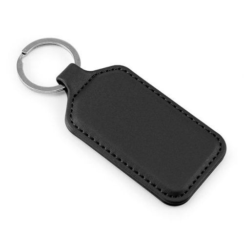 Porto rPET Rectangular Key Ring – Debossed