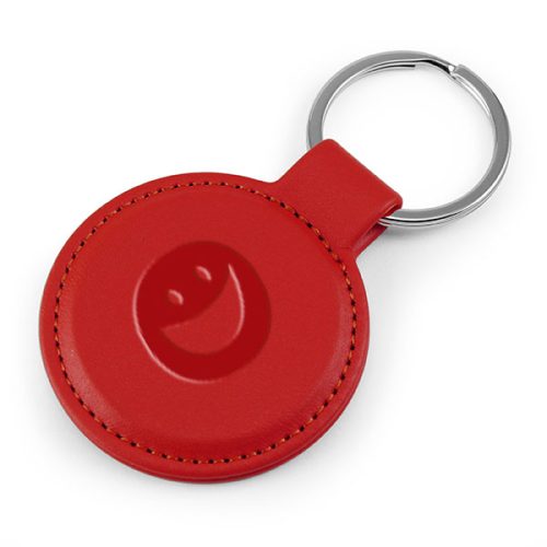Porto rPET Round Key Ring – Debossed