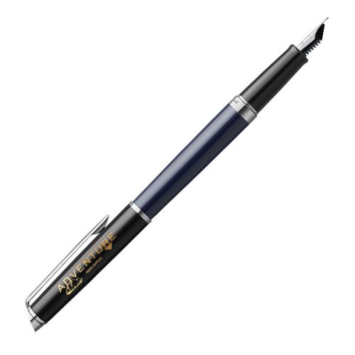 Hemisphere Colour Blocking Fountain Pen – Engraved
