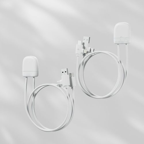 Xoopar Ice-Tag Smart Tracker and 60W Charging Cable