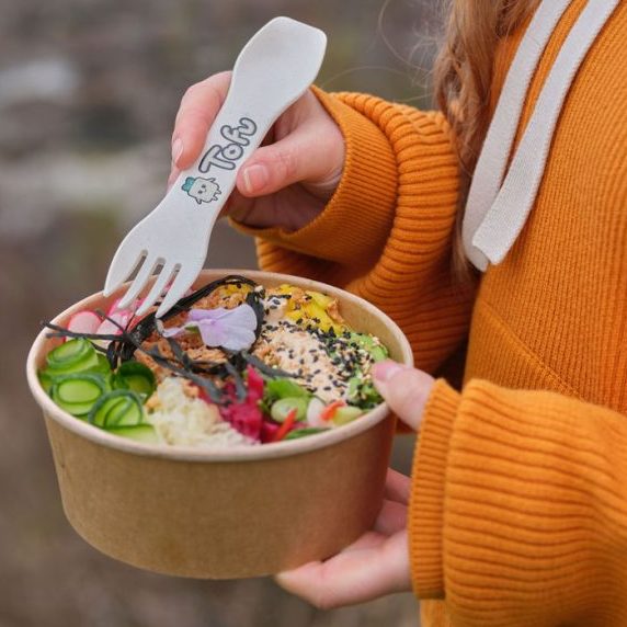 Recycled and Biodegradable Spork