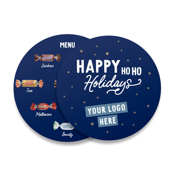 Branded Gold Treat Tin With Celebrations Chocolates - Image 2