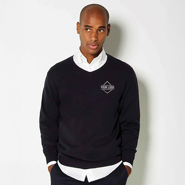 Kustom Kit Arundel V-Neck Long Sleeve Sweater