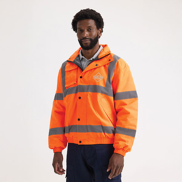 Hi Vis Bomber Jacket