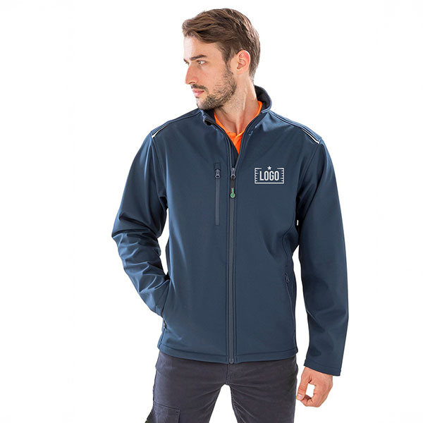 Result Genuine Recycled Three Layer Printable Softshell Jacket