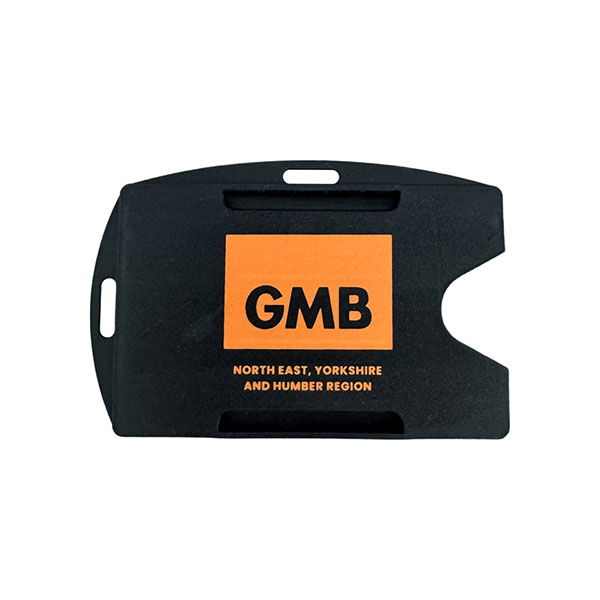 Hard Plastic Card Holder - 1 Colour