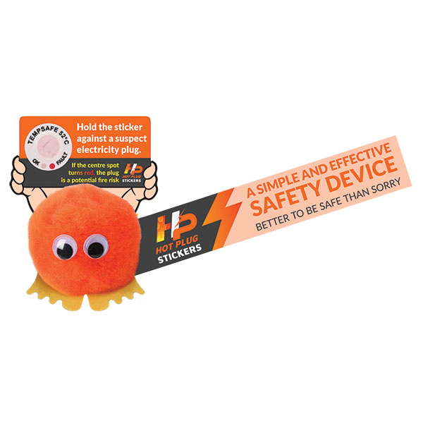 Cardholder Logobug With Hot Plug Safety Sticker