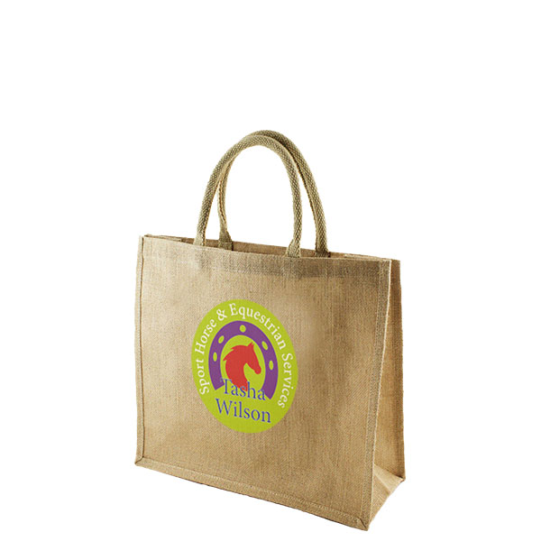 Green & Innocent Tembo Natural Jute Bag - Full Colour