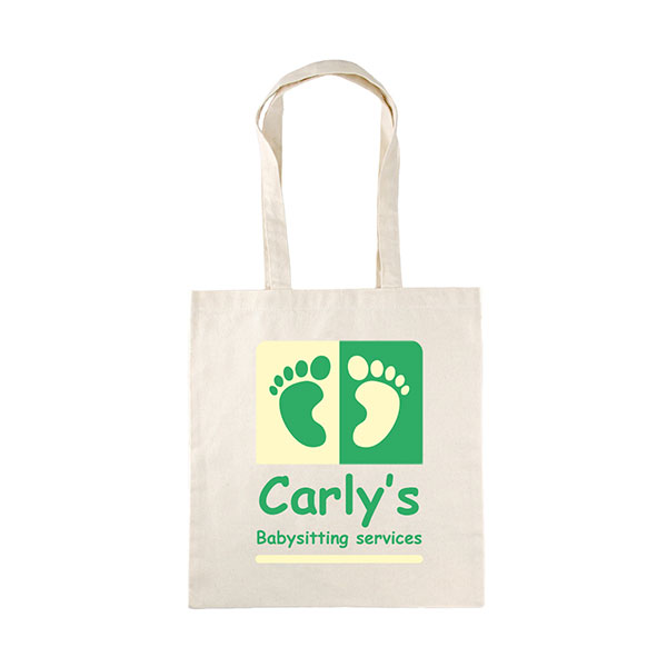 Green & Innocent Recycled Natural 8oz Canvas Bag - Taya - Full Colour