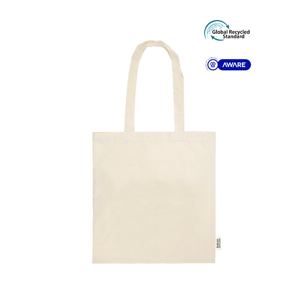 AWARE Recycled 5oz Natural Cotton Shopper - 1 Colour