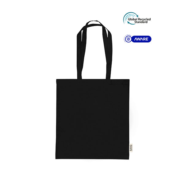 AWARE Recycled 5oz Yarn Dyed Cotton Shopper - Full Colour