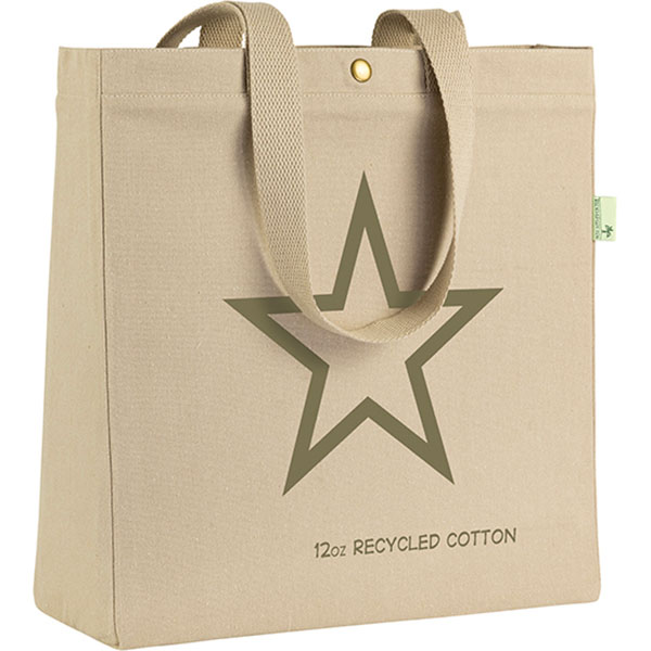 Chevening 12oz Recycled Cotton Tote Bag - Full Colour