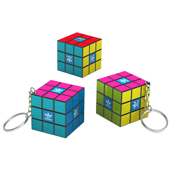 Rubik's Cube Keychain