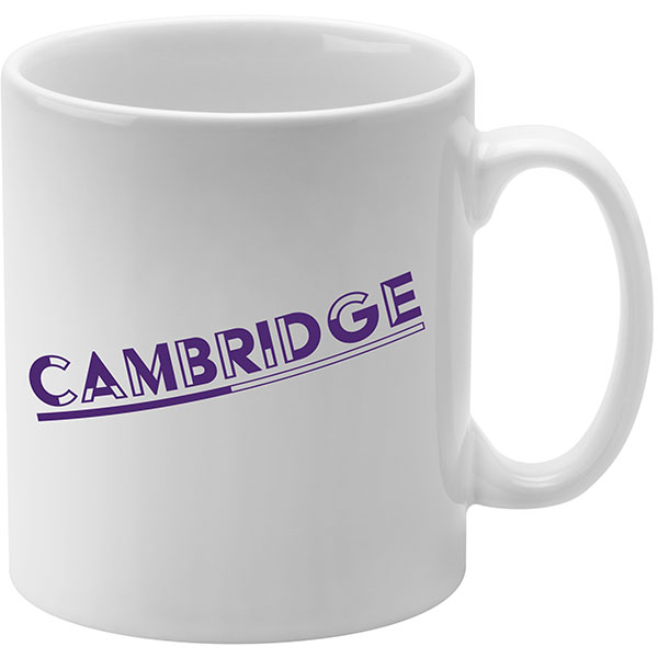 Cambridge Earthenware Mug - White