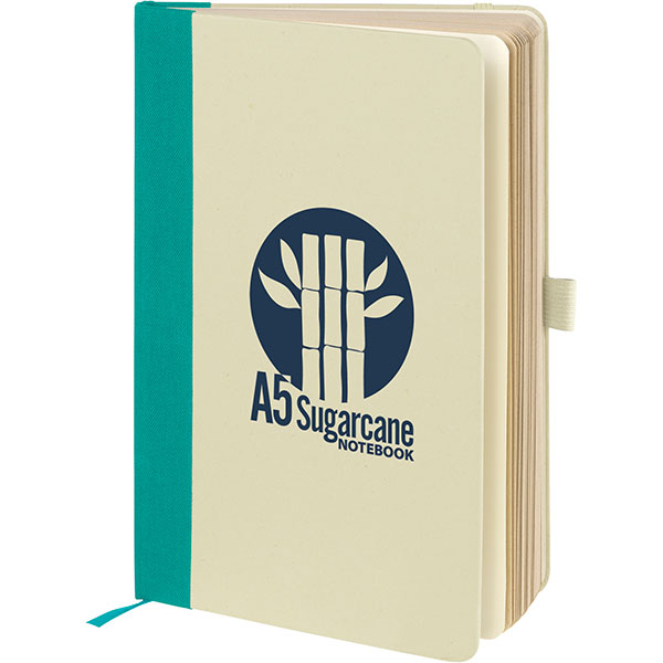 Maxton Eco Sugar Cane A5 Notebook - Full Colour