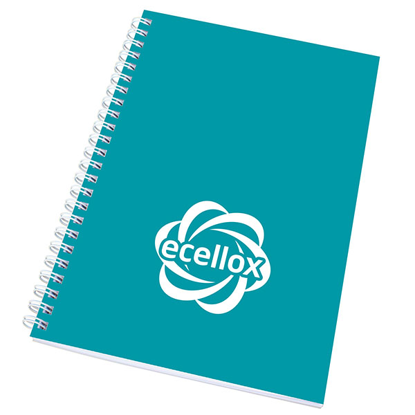 A5 Wiro Smart Card Cover Notepad - 1 Colour