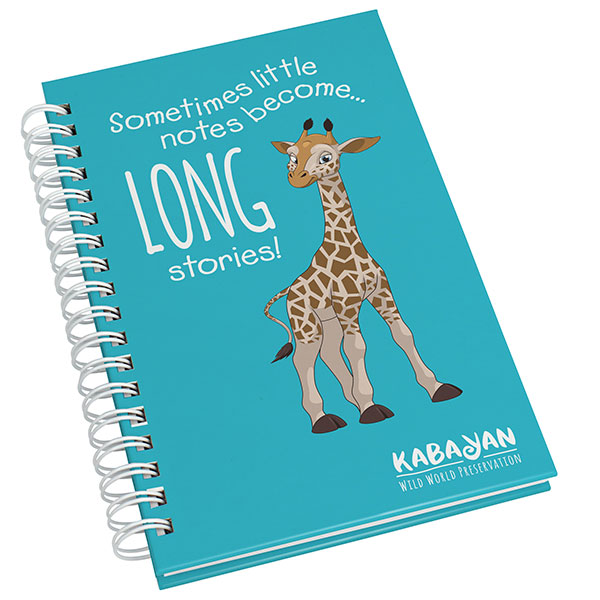 A6 Wiro-Pod Notepad - Full Colour