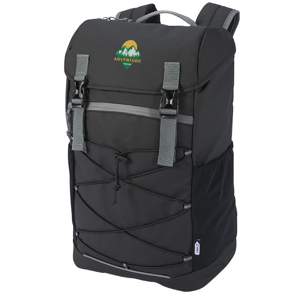 Aqua 15" GRS Recycled Water Resistant Laptop Backpack - 1 Colour