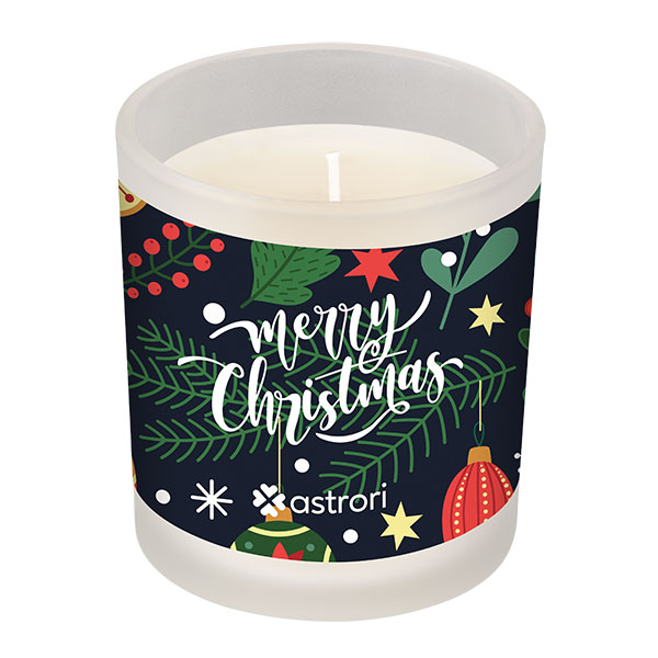 Scented Candle In Glass - Full Colour