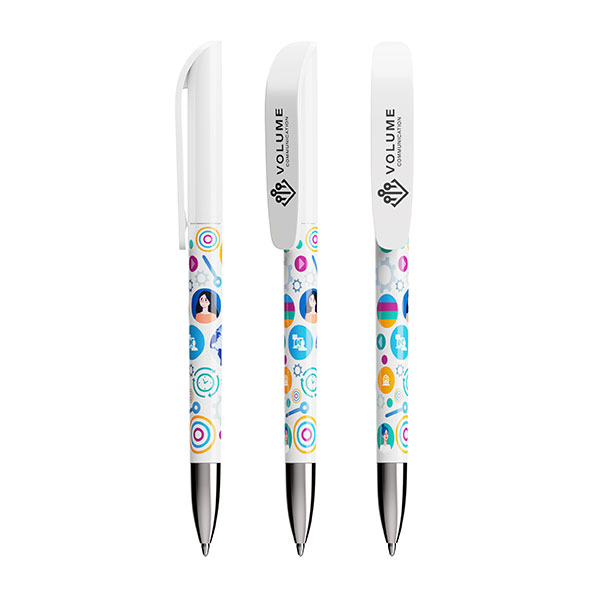 BIC Super Clip Advance Twist Ballpen - Full Colour