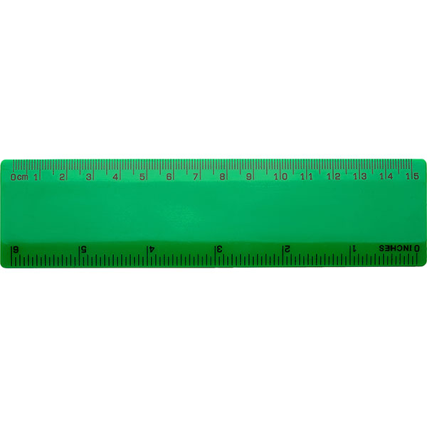 BG Basic 6 Inch Ruler - Full Colour