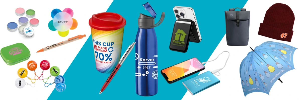 Examples of Level 1, Level 2 and Level 3 event merchandise