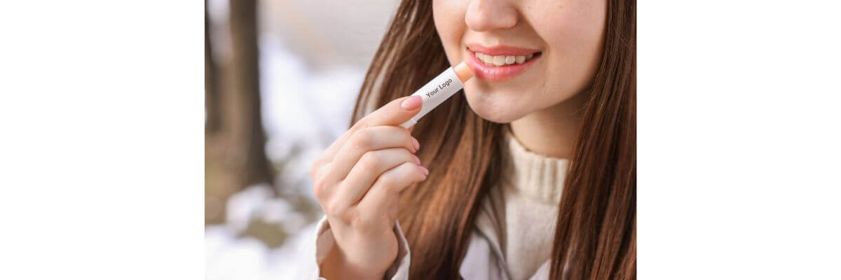 Useful promotional items such lip balms being used after an event.