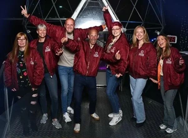 Steel City team at Crystal Maze
