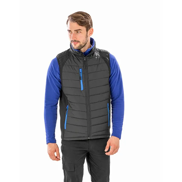 Result Recycled Compass Padded Softshell Gilet