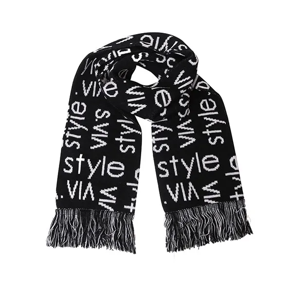 Knitted Jacquard Scarf
