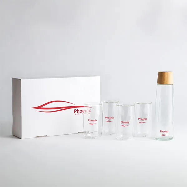 Chili Calypso Executive Recycled Glass Set
