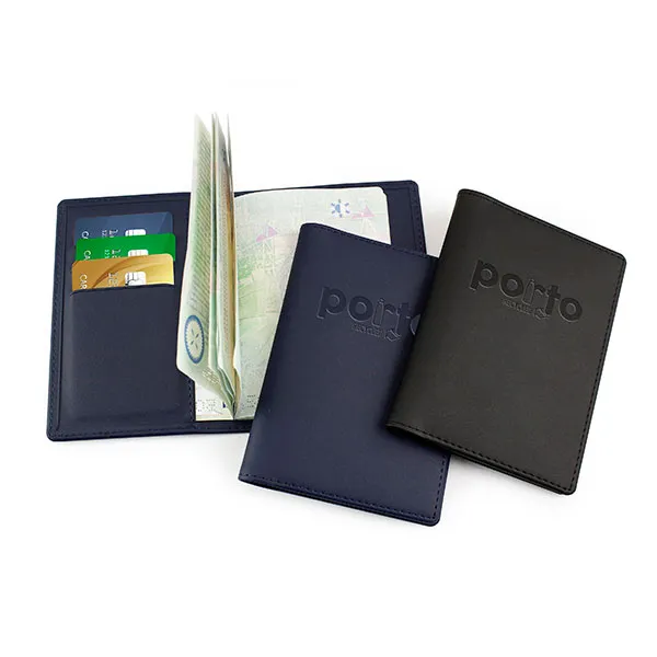 Eco Express Porto Passport Holder - UK Stock - Deboss