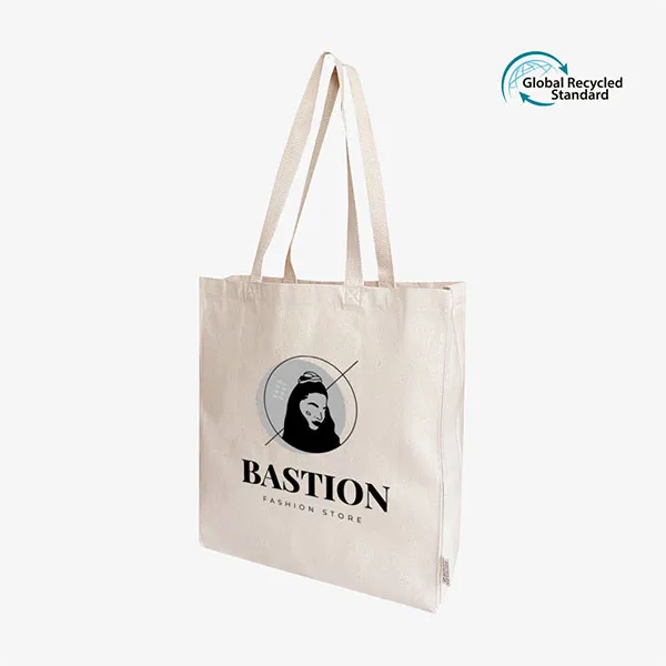 Green & Innocent Recycled Natural 10oz Canvas Bag - Swara - Spot Colour