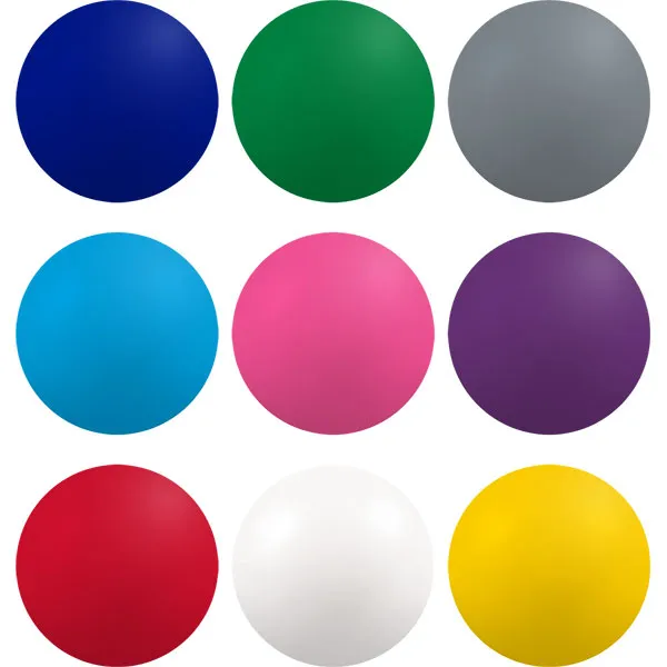 Round Stress Ball - Spot Colour