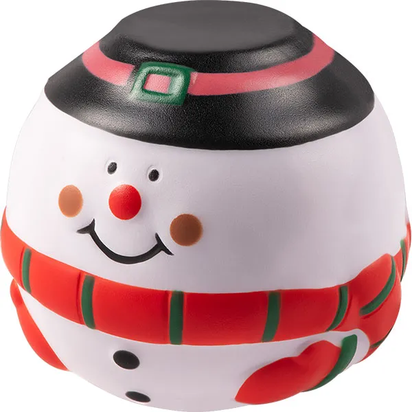 Snowman Stress Ball - Spot Colour