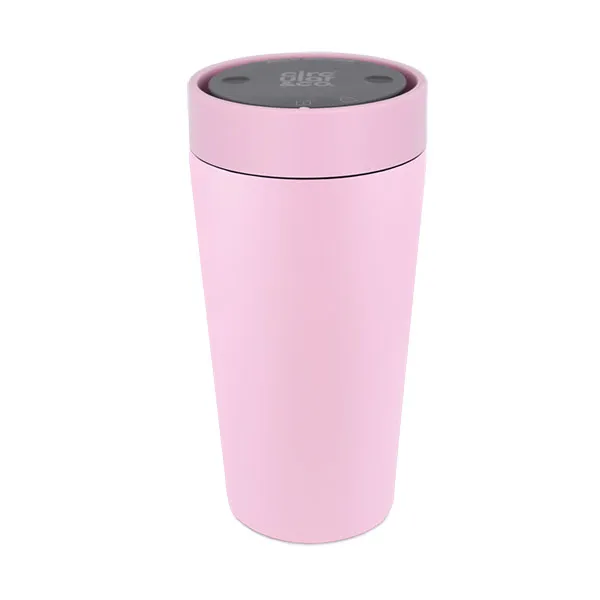 Circular Stainless Steel Travel Cup 12oz - Full Colour