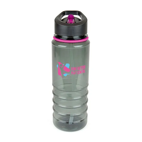 Aqueous Dark Sports Bottle 750ml - Full Colour