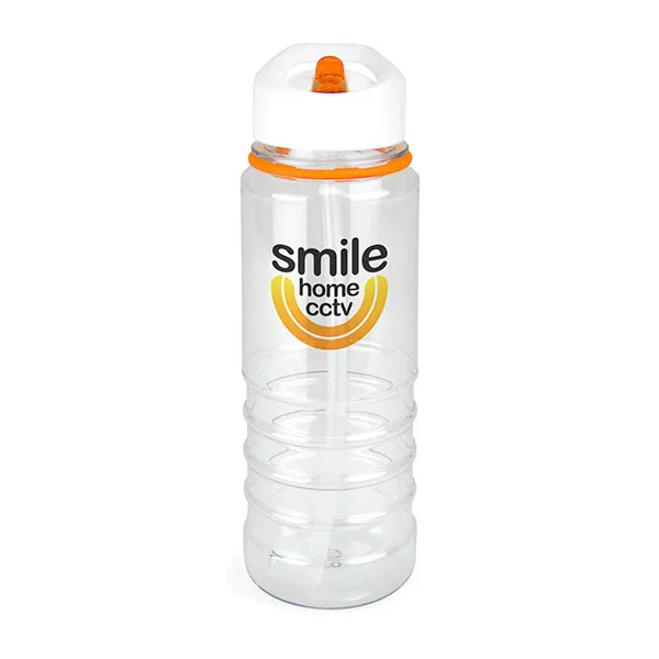 Aqueous Clear Drinks Bottle 750ml - Full Colour