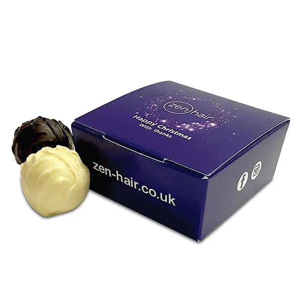 Four Chocolate Truffle Box