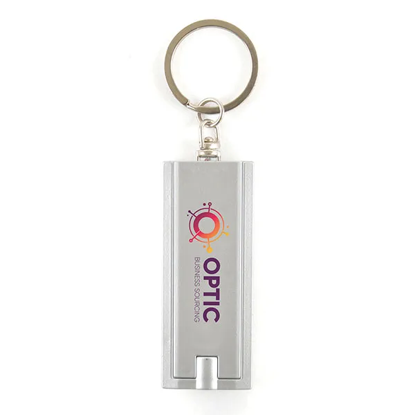 LED Torch Key Ring - Full Colour