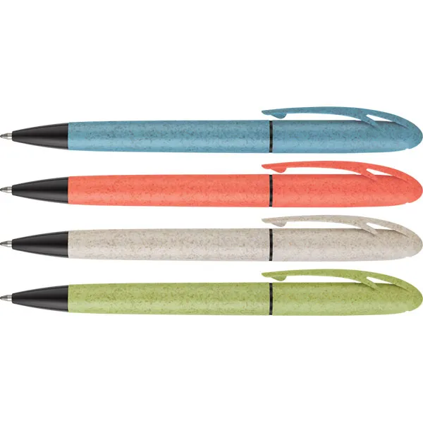 Oriel Wheatstraw Ballpen - Spot Colour